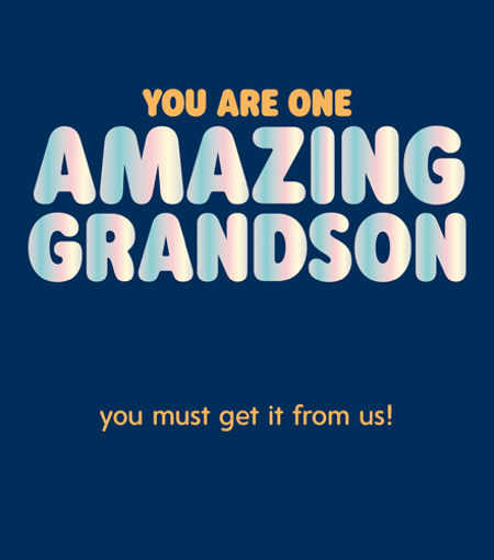Picture of YOU ARE ONE AMAZING GRANDSON